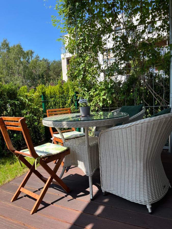 Nadmorski Dwor - Green Apartment グダニスク エクステリア 写真